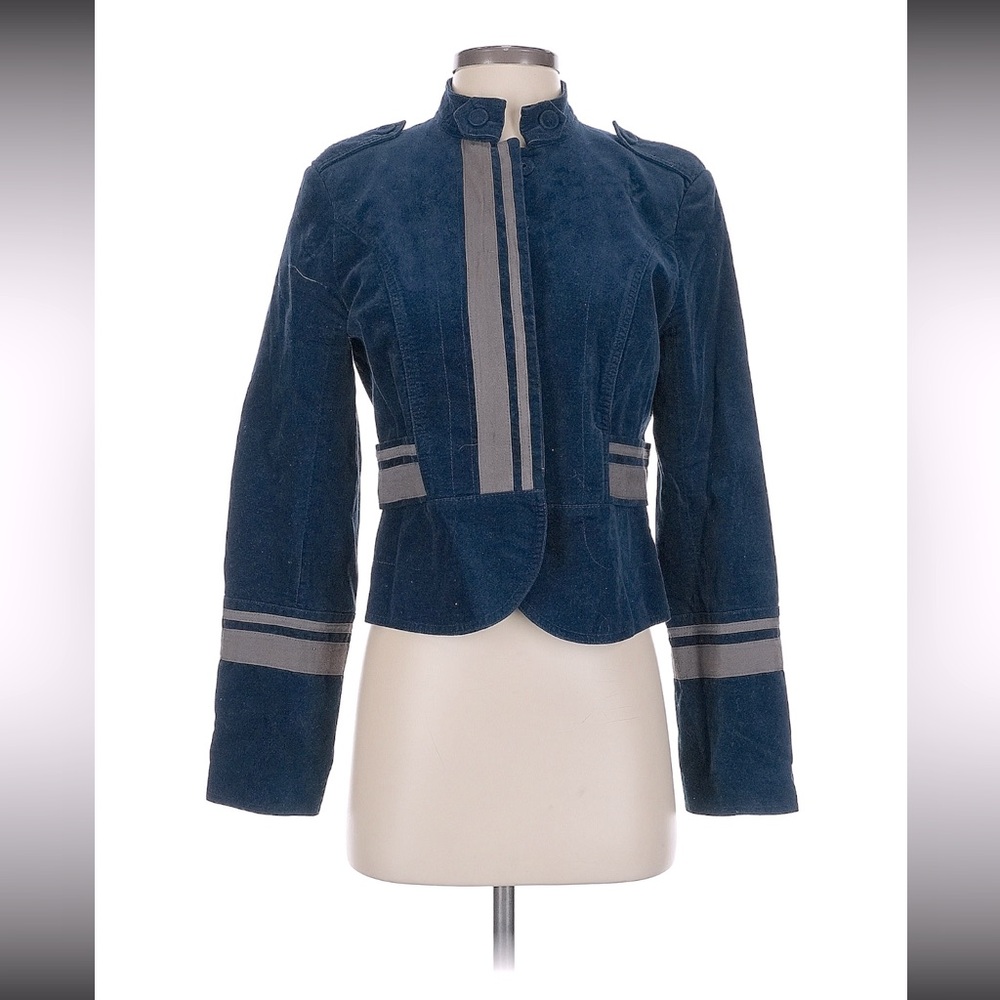 Sundance Blue Blazer with Gray Reflective Trim